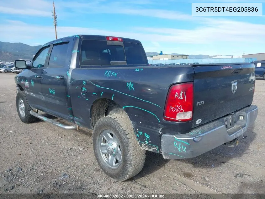 3C6TR5DT4EG205836 2014 Ram 2500 Slt