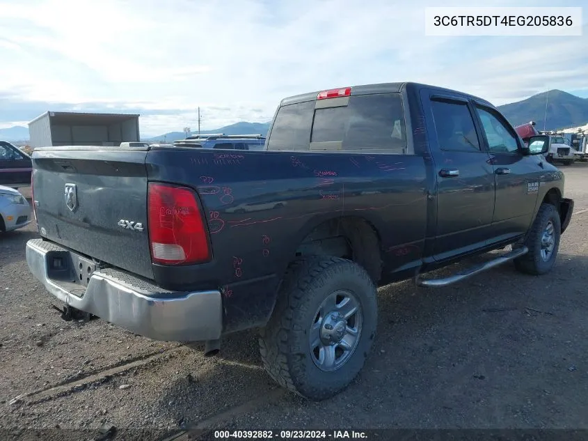 3C6TR5DT4EG205836 2014 Ram 2500 Slt