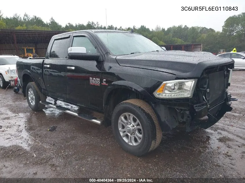 2014 Ram 2500 Laramie VIN: 3C6UR5FL6EG110843 Lot: 40404364