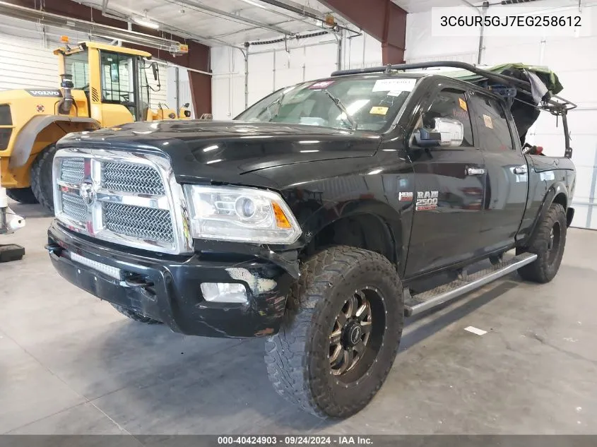 3C6UR5GJ7EG258612 2014 Ram 2500 Longhorn Limited