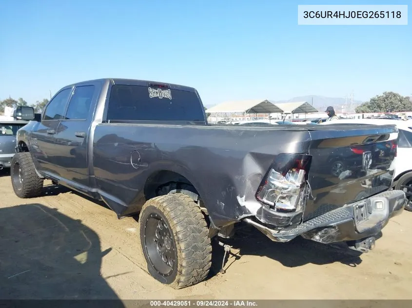 3C6UR4HJ0EG265118 2014 Ram 2500 Tradesman