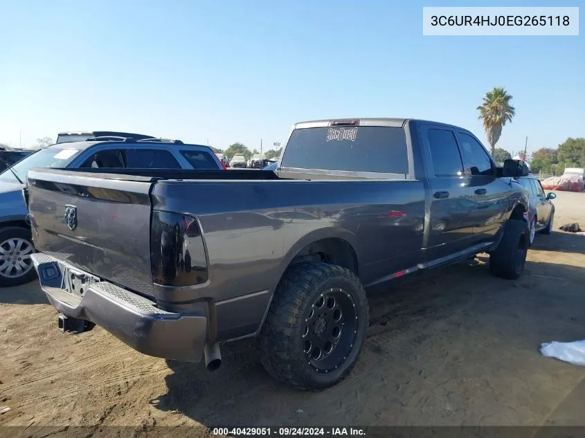 3C6UR4HJ0EG265118 2014 Ram 2500 Tradesman