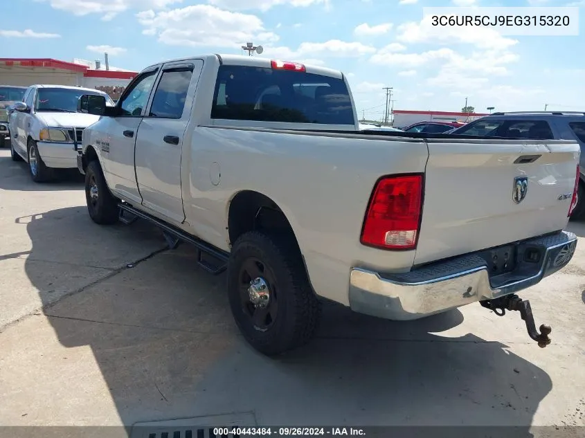 2014 Ram 2500 Tradesman VIN: 3C6UR5CJ9EG315320 Lot: 40443484