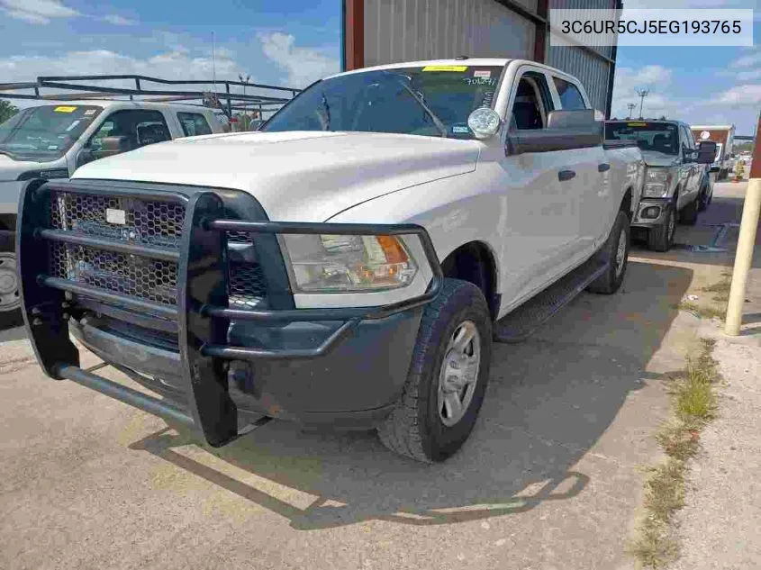 2014 Ram 2500 St VIN: 3C6UR5CJ5EG193765 Lot: 40454738