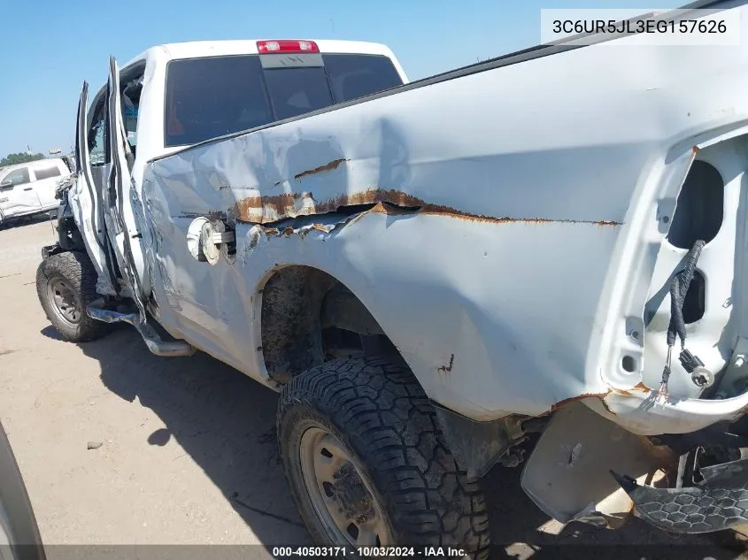 2014 Ram 2500 Slt VIN: 3C6UR5JL3EG157626 Lot: 40503171