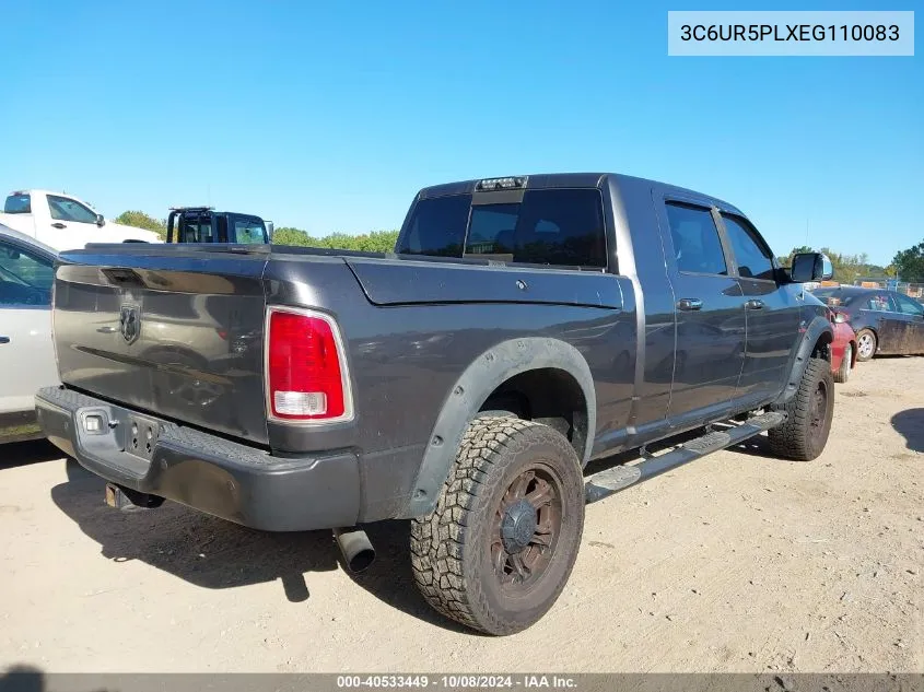 2014 Ram 2500 Longhorn Limited VIN: 3C6UR5PLXEG110083 Lot: 40533449