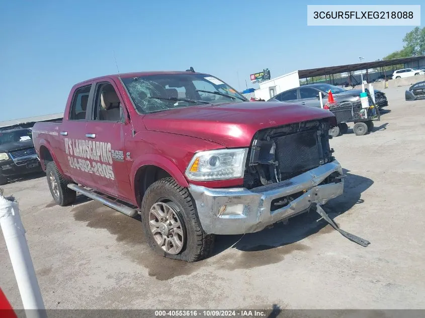 2014 Ram 2500 Laramie VIN: 3C6UR5FLXEG218088 Lot: 40553616