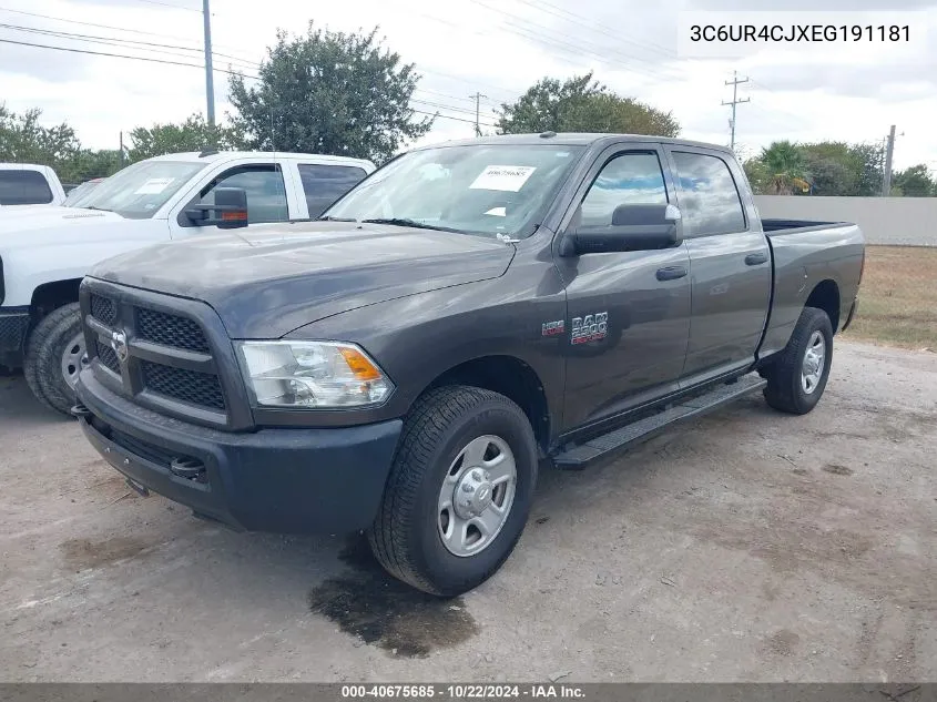 2014 Ram 2500 Tradesman VIN: 3C6UR4CJXEG191181 Lot: 40675685