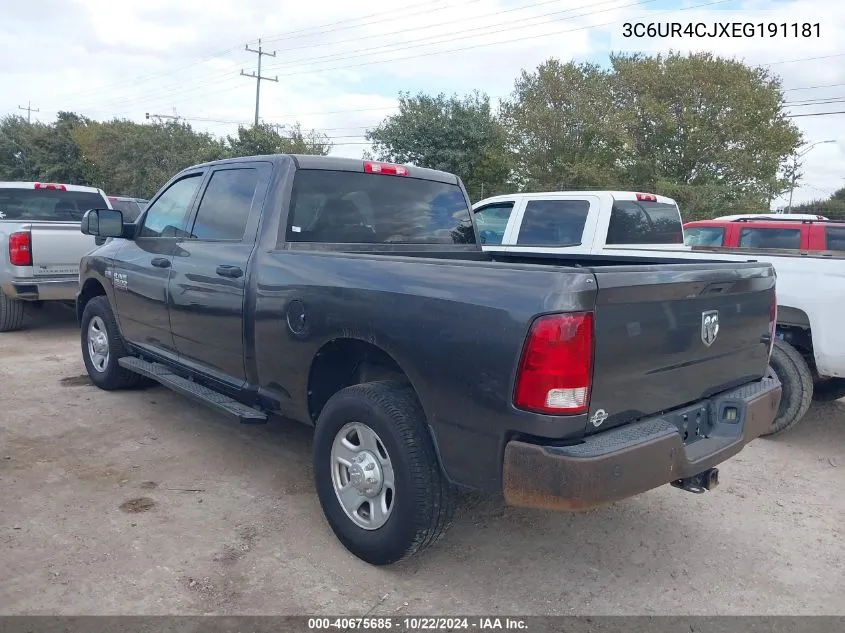 2014 Ram 2500 Tradesman VIN: 3C6UR4CJXEG191181 Lot: 40675685