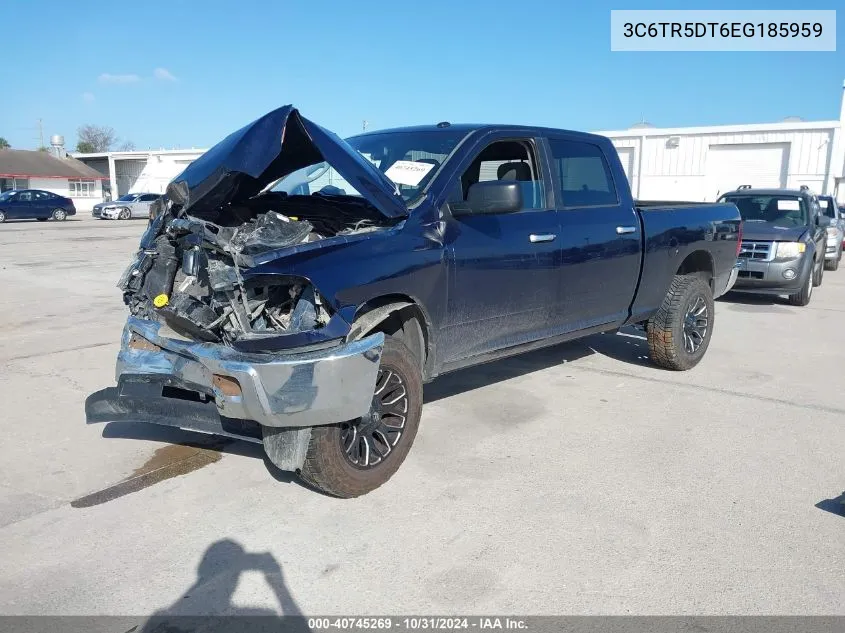 2014 Ram 2500 Slt VIN: 3C6TR5DT6EG185959 Lot: 40745269