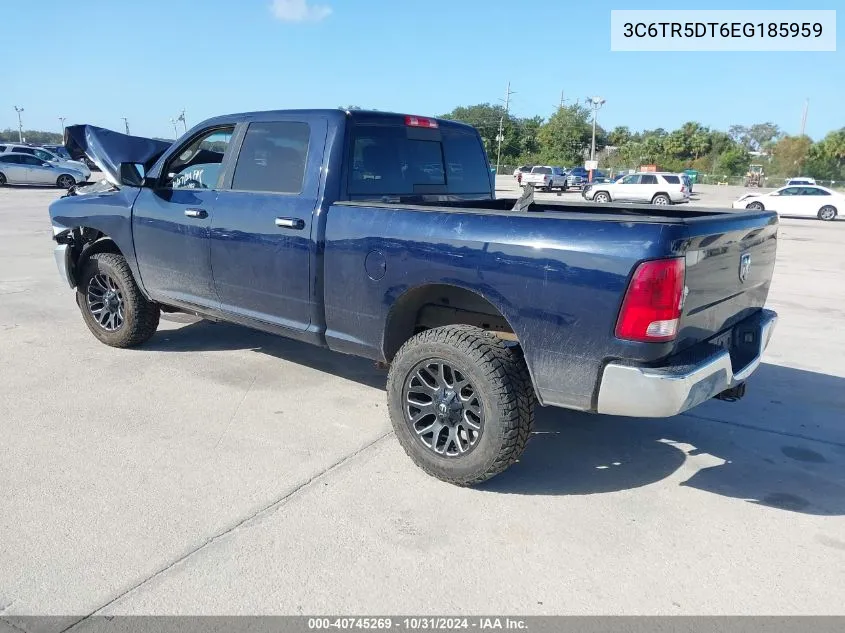 2014 Ram 2500 Slt VIN: 3C6TR5DT6EG185959 Lot: 40745269