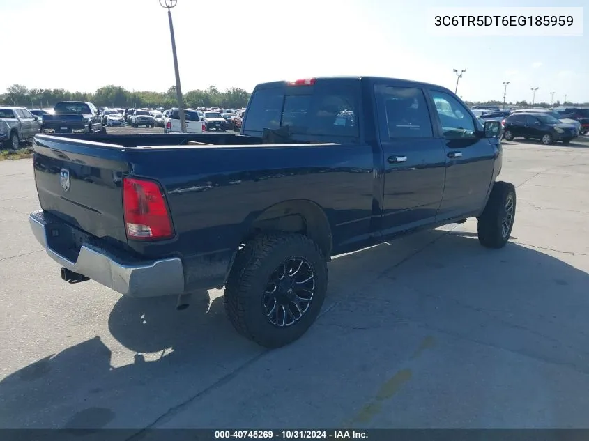 2014 Ram 2500 Slt VIN: 3C6TR5DT6EG185959 Lot: 40745269