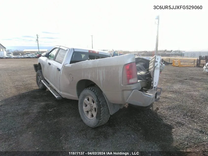 2015 Ram 2500 Slt VIN: 3C6UR5JJXFG529060 Lot: 11977137