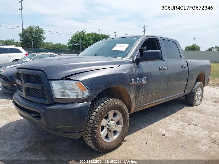 3C6UR4CL7FG672346 2015 Ram 2500 Tradesman