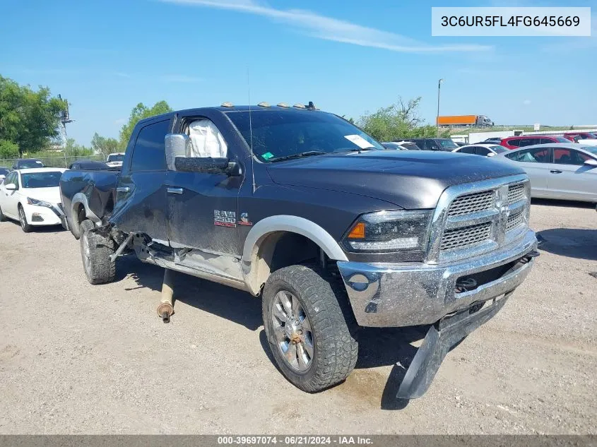 3C6UR5FL4FG645669 2015 Ram 2500 Laramie