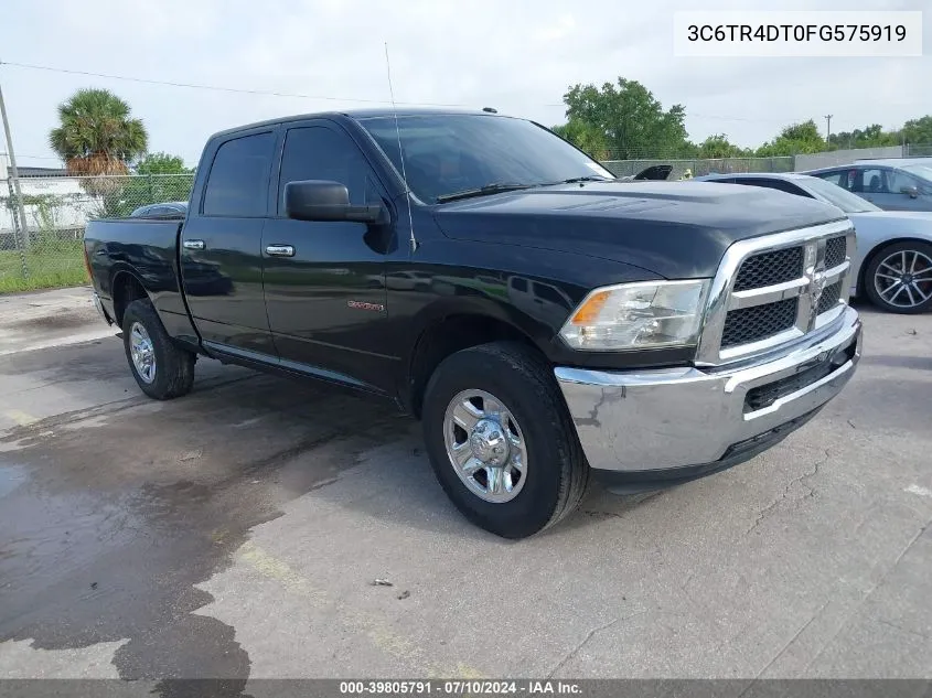 2015 Ram 2500 Slt VIN: 3C6TR4DT0FG575919 Lot: 39805791