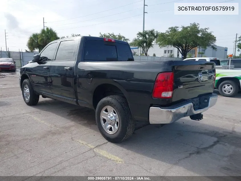 2015 Ram 2500 Slt VIN: 3C6TR4DT0FG575919 Lot: 39805791