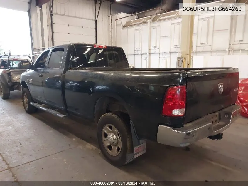 2015 Ram 2500 Tradesman VIN: 3C6UR5HL3FG664260 Lot: 40082001