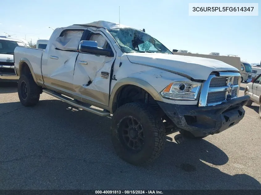 2015 Ram 2500 Longhorn VIN: 3C6UR5PL5FG614347 Lot: 40091813