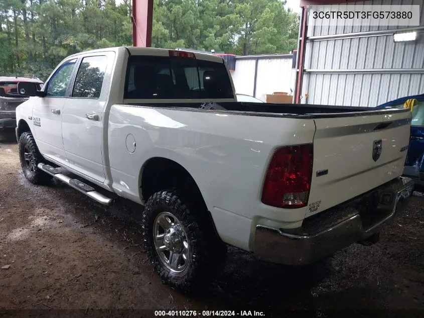 2015 Ram 2500 Slt VIN: 3C6TR5DT3FG573880 Lot: 40110276