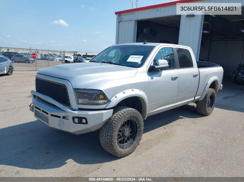 2015 Ram 2500 Laramie VIN: 3C6UR5FL5FG614821 Lot: 40144685