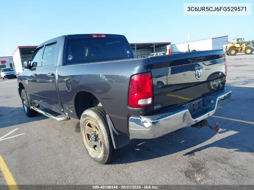 2015 Ram 2500 Tradesman VIN: 3C6UR5CJ6FG529571 Lot: 40146348