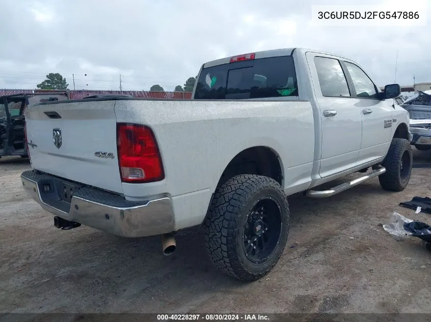 2015 Ram 2500 Lone Star VIN: 3C6UR5DJ2FG547886 Lot: 40228297