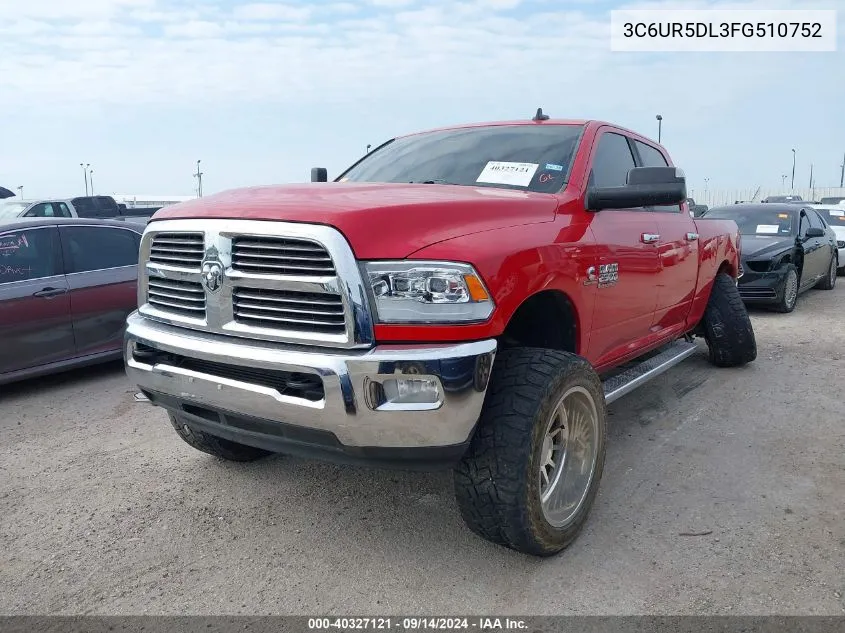 3C6UR5DL3FG510752 2015 Ram 2500 Slt