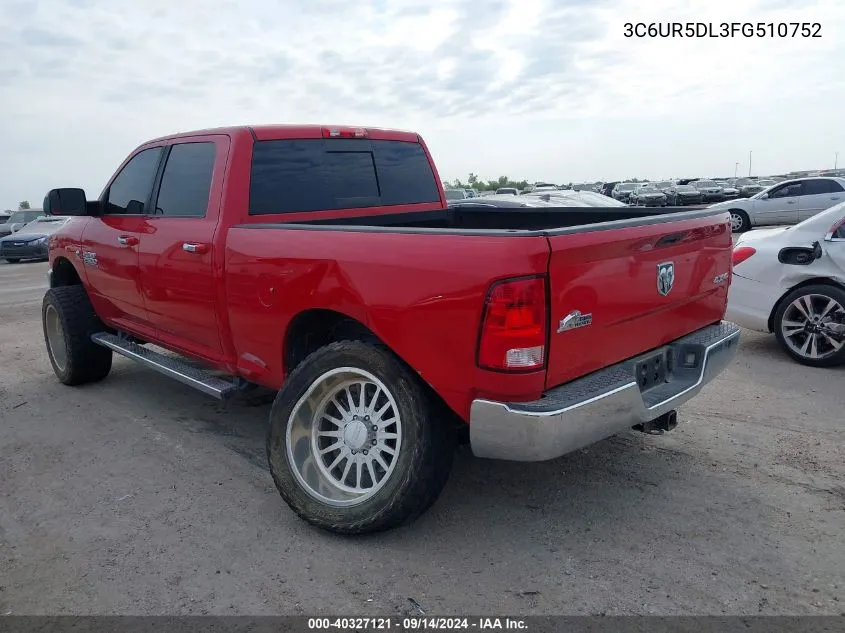 3C6UR5DL3FG510752 2015 Ram 2500 Slt