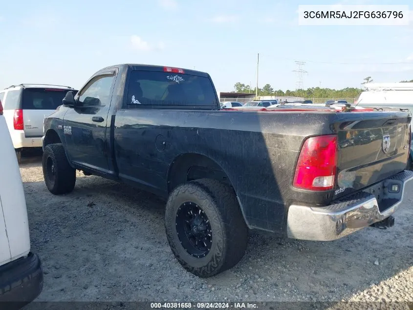 3C6MR5AJ2FG636796 2015 Ram 2500 Tradesman