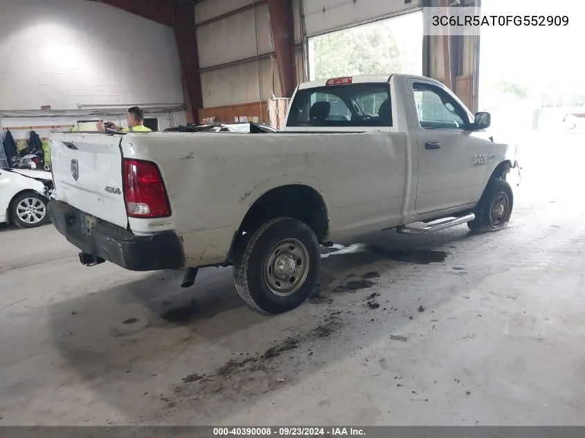 2015 Ram 2500 Tradesman VIN: 3C6LR5AT0FG552909 Lot: 40390008