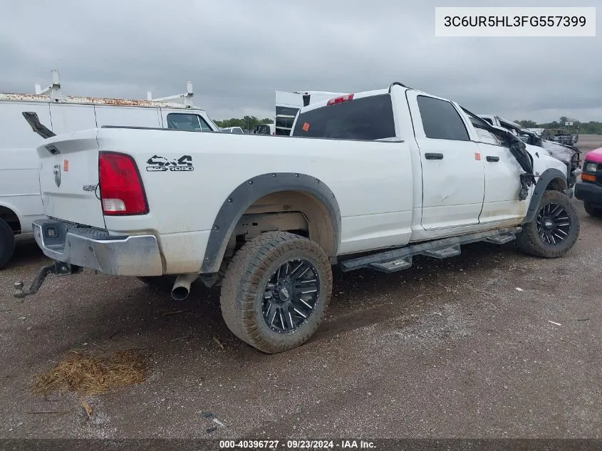 2015 Ram 2500 Tradesman VIN: 3C6UR5HL3FG557399 Lot: 40396727