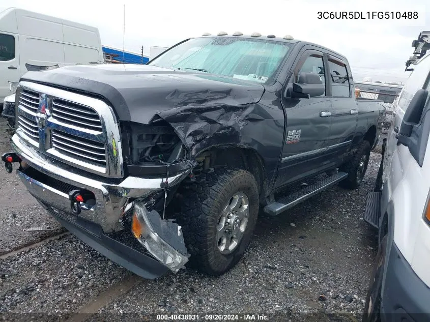 2015 Ram 2500 Slt VIN: 3C6UR5DL1FG510488 Lot: 40438931