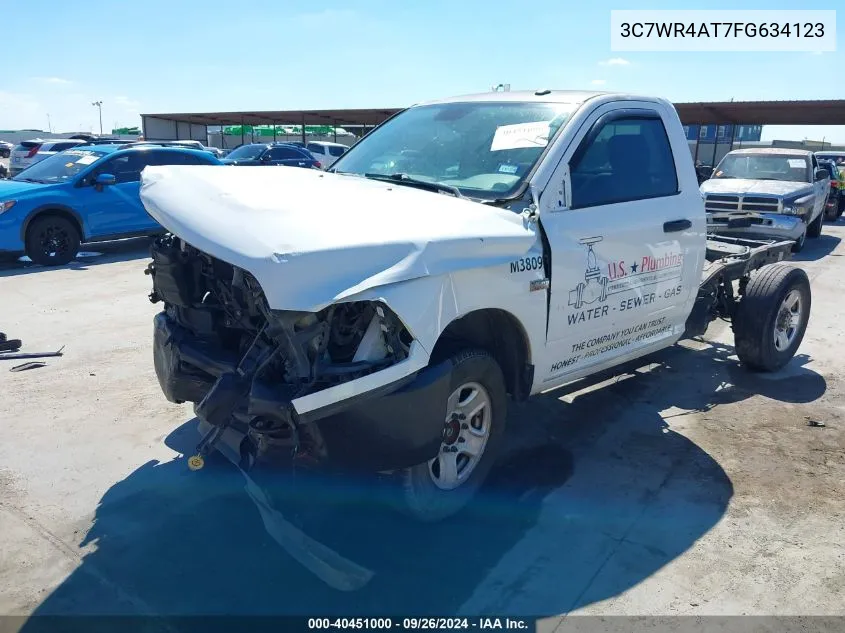 2015 Ram 2500 Tradesman VIN: 3C7WR4AT7FG634123 Lot: 40451000