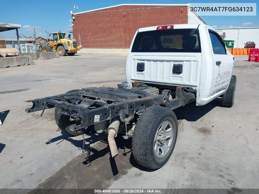 3C7WR4AT7FG634123 2015 Ram 2500 Tradesman