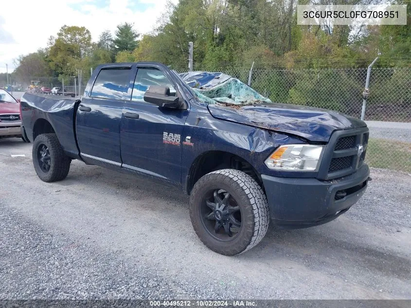 2015 Ram 2500 Tradesman VIN: 3C6UR5CL0FG708951 Lot: 40495212