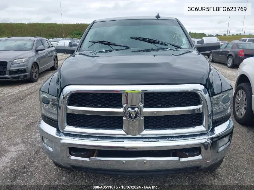 2015 Ram 2500 Laramie VIN: 3C6UR5FL8FG623769 Lot: 40511675