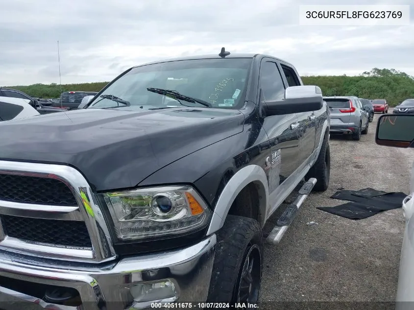 2015 Ram 2500 Laramie VIN: 3C6UR5FL8FG623769 Lot: 40511675