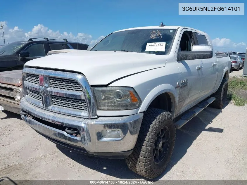 2015 Ram 2500 Laramie VIN: 3C6UR5NL2FG614101 Lot: 40614736