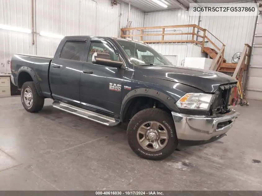 2015 Ram 2500 Tradesman VIN: 3C6TR5CT2FG537860 Lot: 40616030