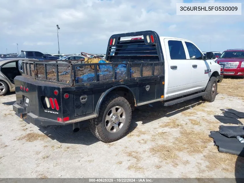 2015 Ram 2500 Tradesman VIN: 3C6UR5HL5FG530009 Lot: 40625325