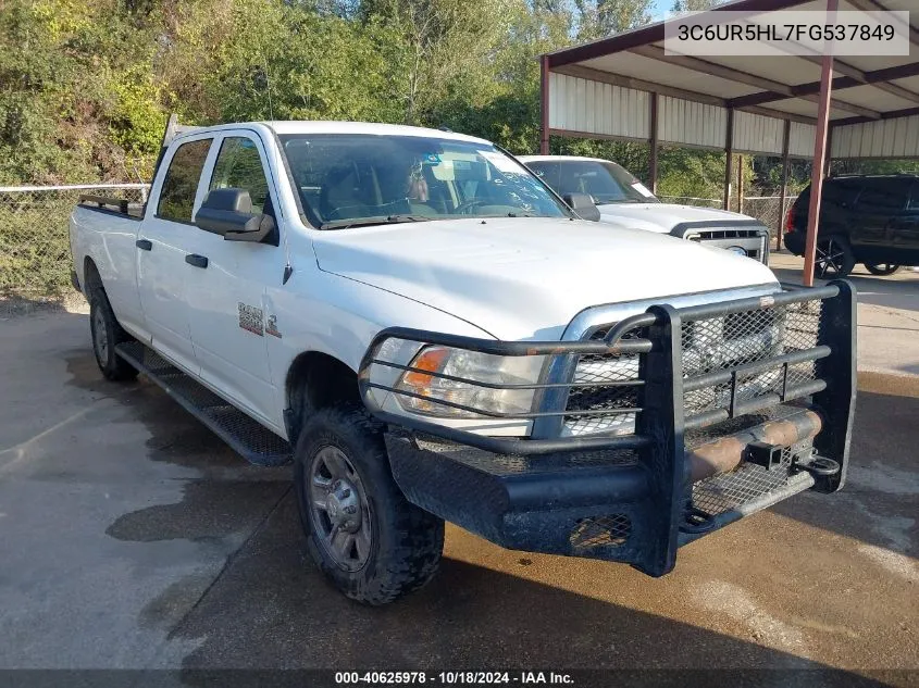 2015 Ram 2500 Tradesman VIN: 3C6UR5HL7FG537849 Lot: 40625978