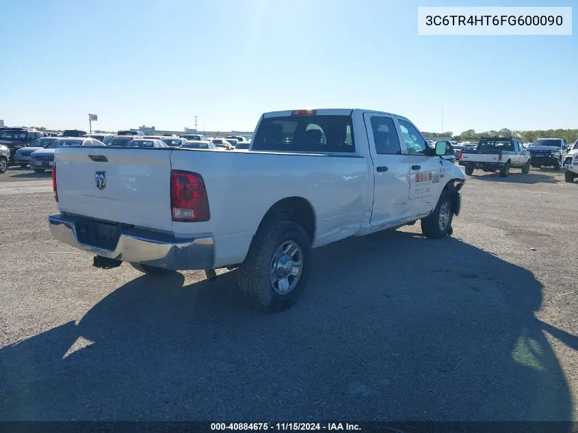 2015 Ram 2500 Tradesman VIN: 3C6TR4HT6FG600090 Lot: 40884675