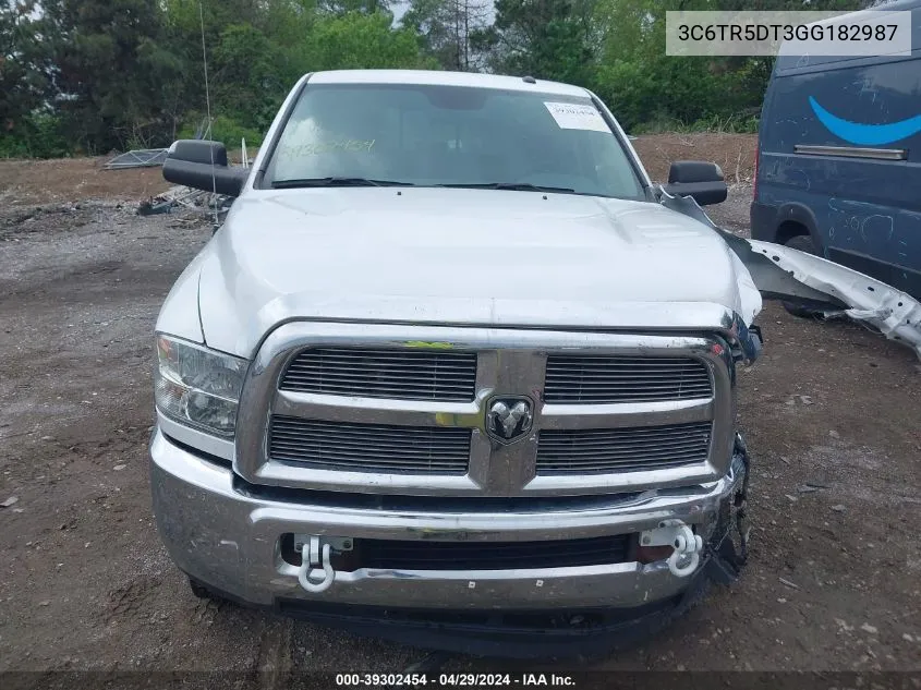 3C6TR5DT3GG182987 2016 Ram 2500 Slt