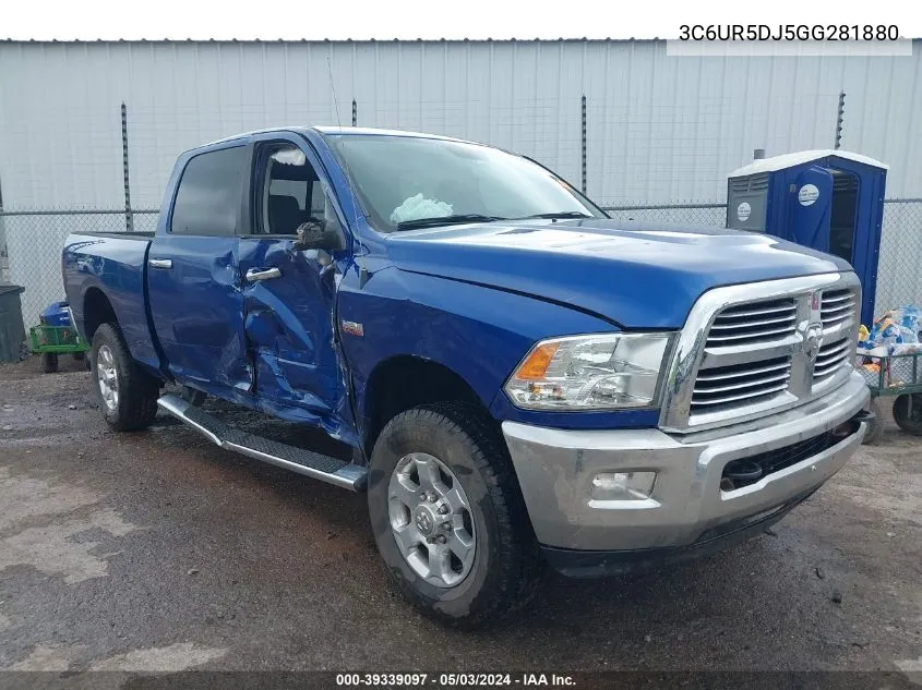 3C6UR5DJ5GG281880 2016 Ram 2500 Big Horn