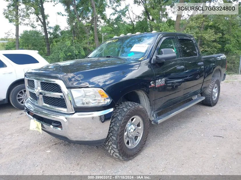 2016 Ram 2500 Tradesman VIN: 3C6UR5CL7GG324800 Lot: 39903312