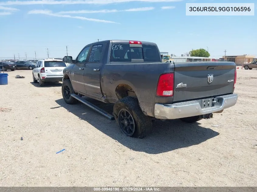 3C6UR5DL9GG106596 2016 Ram 2500 Big Horn