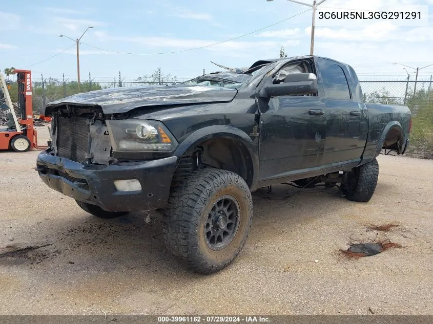 2016 Ram 2500 Laramie VIN: 3C6UR5NL3GG291291 Lot: 39961162