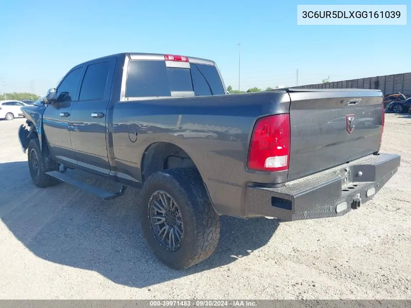 2016 Ram 2500 Lone Star VIN: 3C6UR5DLXGG161039 Lot: 39971483