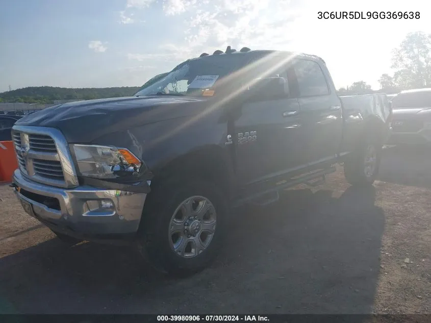 2016 Ram 2500 Lone Star VIN: 3C6UR5DL9GG369638 Lot: 39980906